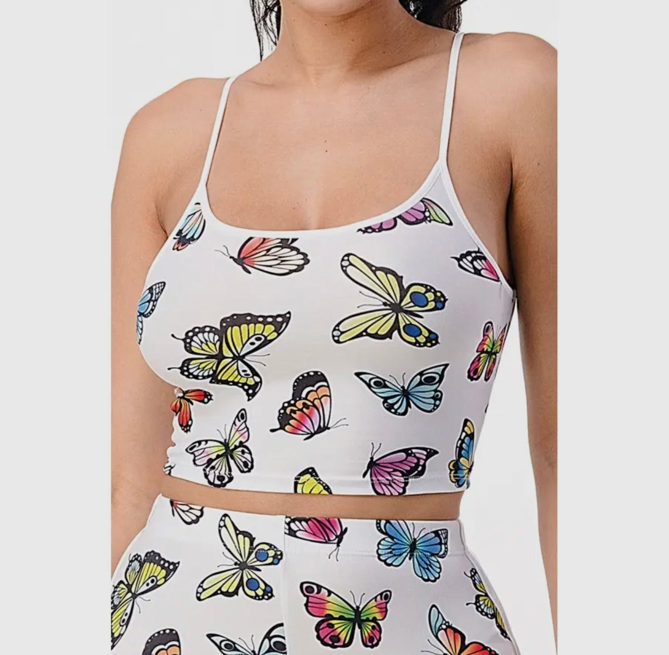 butterfly cami short set